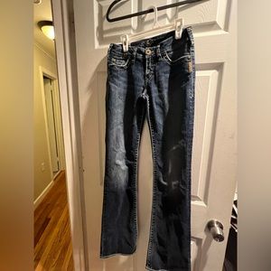 Vintage Bootcut Silver Jeans